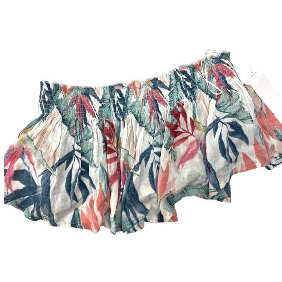 Rip Curl Sea Breeze Tube Top Floral White Size Large NWT - Picture 3 of 6